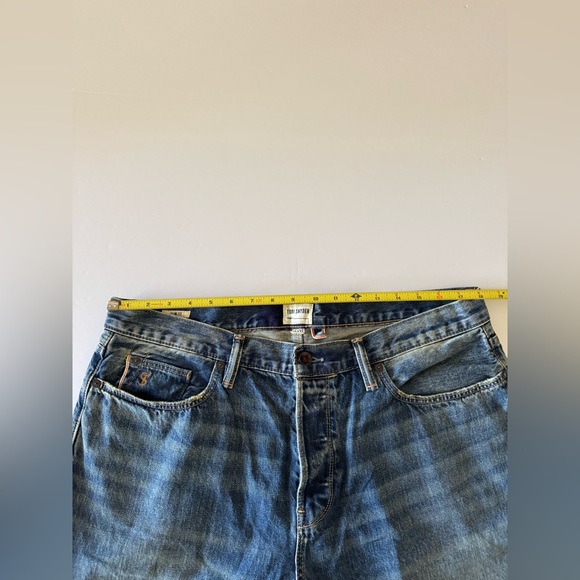 Todd Snyder Selvedge USA Jeans Blue Slim Fit Denim Button Fly Mens 36x32 Classic - Picture 7 of 15
